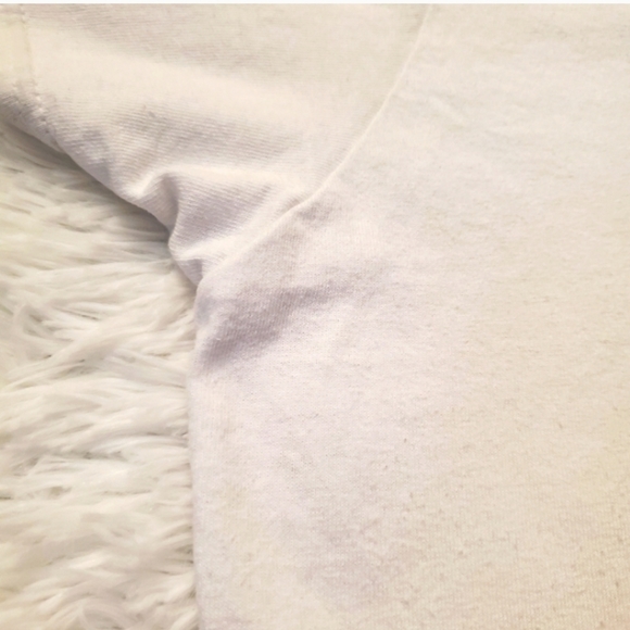 White Disney Life V-Neck Tee Plus Size 2X - Picture 5 of 6